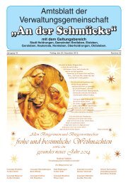 Amtsblatt Nr. 25 vom 20.12.2013 - Verwaltungsgemeinschaft 