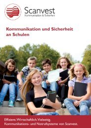 „Kommunikation und Sicherheit an Schulen“ (PDF) - Scanvest