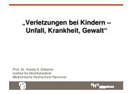 „Verletzungen bei Kindern – Unfall, Krankheit, Gewalt ...