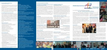 Jahresbericht 2012 des ALZ - Arbeitslosenzentrum Dortmund eV