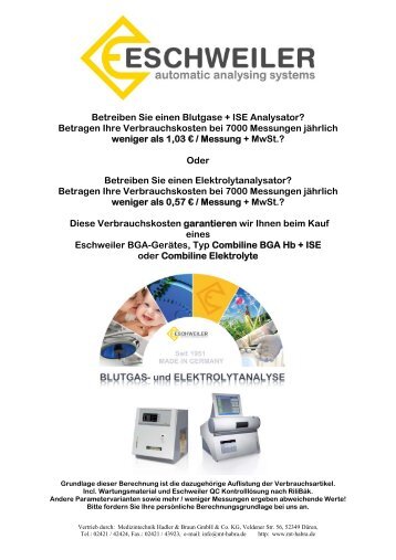 Flyer - Medizintechnik Hadler & Braun GmbH & Co. KG