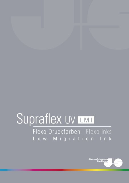 Supraflex LMI - Jänecke+Schneemann Druckfarben
