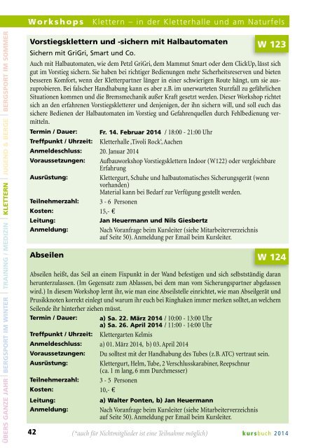 Kursbuch 2014 - Aachen