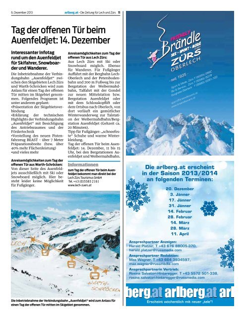 arlbergzeitung_ausgabe 1_2013_12_06