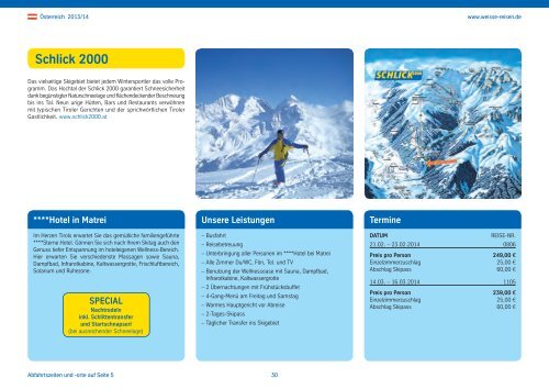 Download PDF - WEISSE REISEN