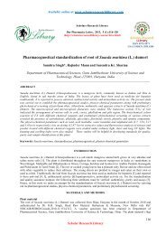Pharmacognostical standardization of root of Suaeda maritima (L ...