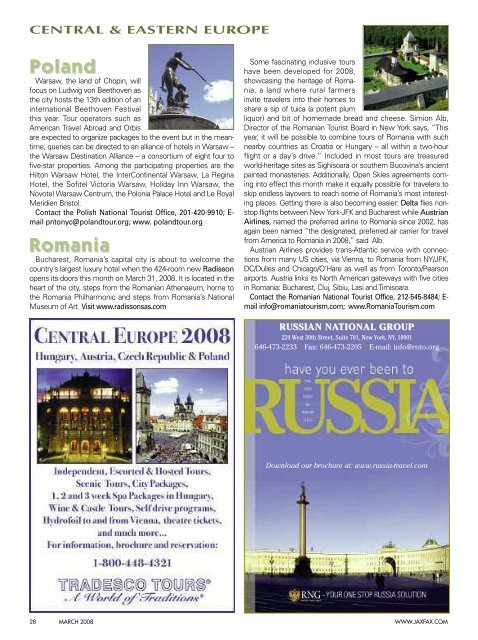 JAXFAX Editorial Archives - JAXFAX Travel Marketing Magazine