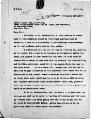 Letter from Charles L. Hosen to Albert Lucas - JDC - Archives