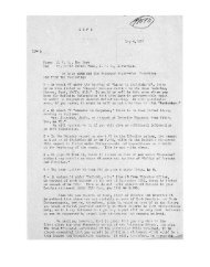 Letter from JDC, New York to Dr. David Desola Pool - JDC - Archives