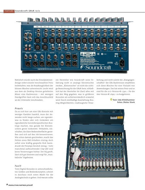 Soundcraft GB2R 12-2