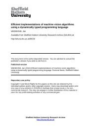 Emotion, seduction and intimacy - Sheffield Hallam University ...