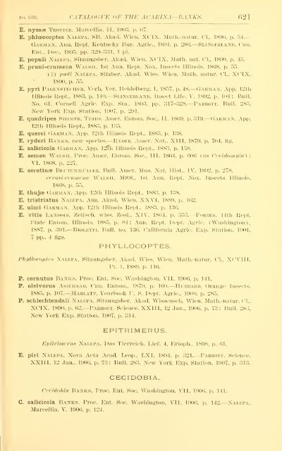 Proceedings of the United States National Museum