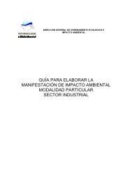 GuÍa Para Elaborar La ManifestaciÓn De Impacto ... - sinat - Semarnat