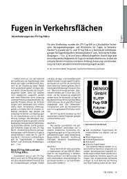 Fugen in Verkehrsflächen - Bauverlag