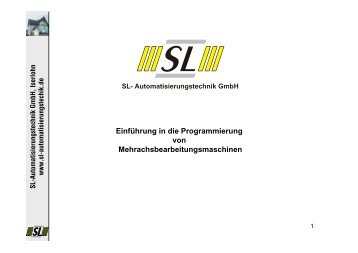 C-Achse und virtuelle Y-Achse - SL-Automatisierungstechnik GmbH