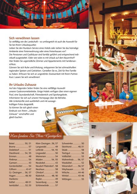 Urlaubsmagazin 2014 - Südheide Gifhorn