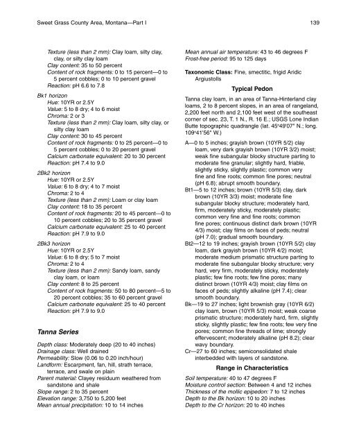 Soil Survey of Sweet Grass County Area, Montana - Soil Data Mart