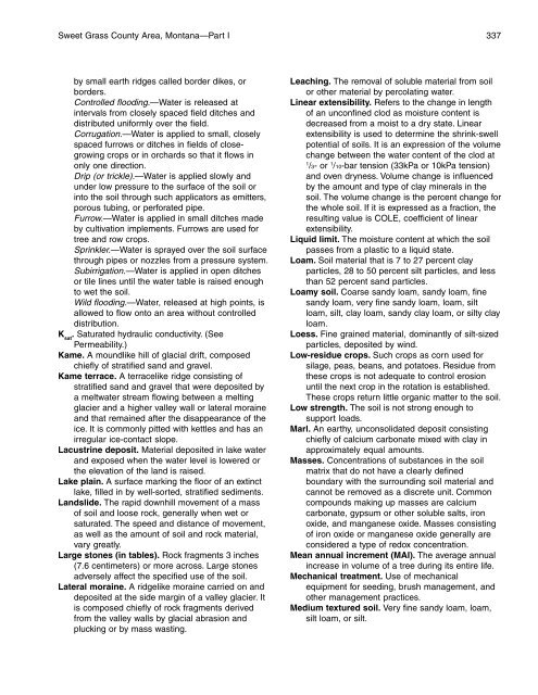 Soil Survey of Sweet Grass County Area, Montana - Soil Data Mart