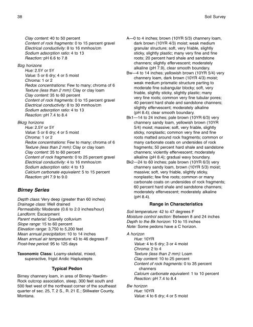 Soil Survey of Sweet Grass County Area, Montana - Soil Data Mart