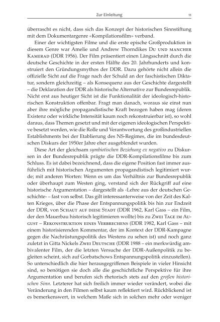 DDR Erinnern, Vergessen: Inhalt und Einleitung - Einsnull