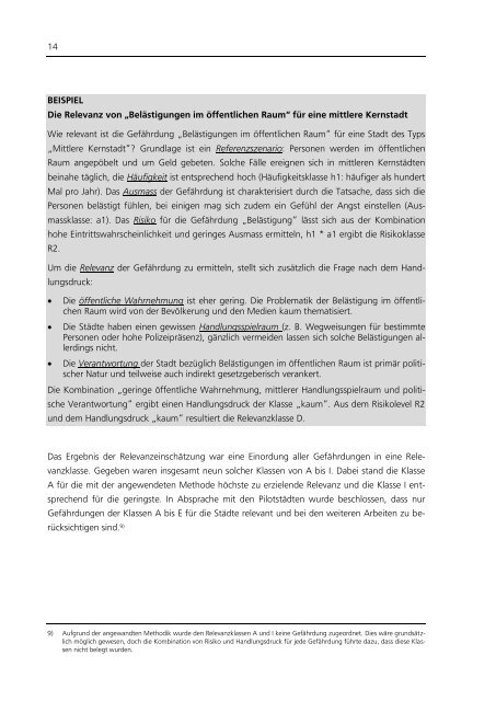 Sichere Schweizer Städte 2025 - Schlussbericht - Schweizerischer ...