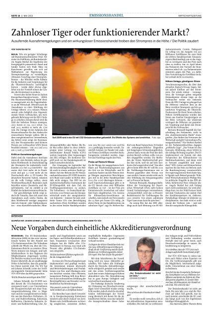 Ausgabe 05-2013 - Wirtschaftszeitung