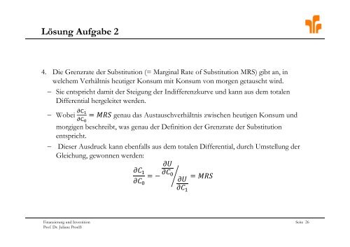 Lösung Aufgabe 2 - Hochschule Trier