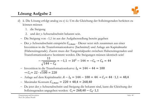 Lösung Aufgabe 2 - Hochschule Trier