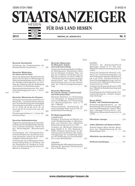 Ausgabe Nr.05 / 2013 - M/S VisuCom GmbH