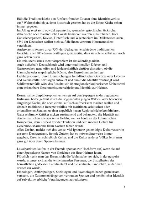Sächsische Kulinaria und regionale Identität - Landwirtschaft in ...
