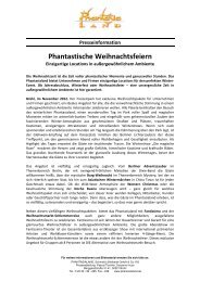 Phantastische Weihnachtsfeiern - Phantasialand