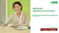 LVM-Studie „Mobilität und Sicherheit“ - LVM Versicherung