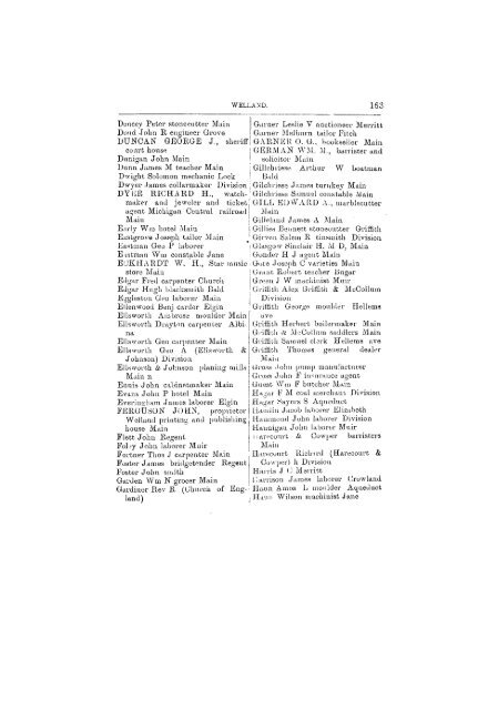 counties of lincoln & welland. - Toronto Public Library