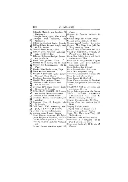 counties of lincoln & welland. - Toronto Public Library