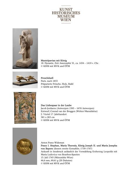 Download - Presse - Kunsthistorisches Museum