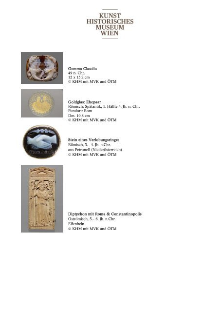 Download - Presse - Kunsthistorisches Museum