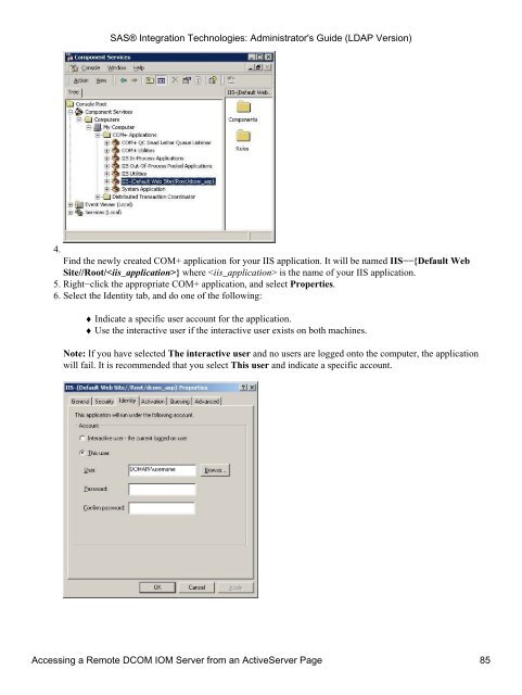 SAS® Integration Technologies: Administrator's Guide (LDAP Version)