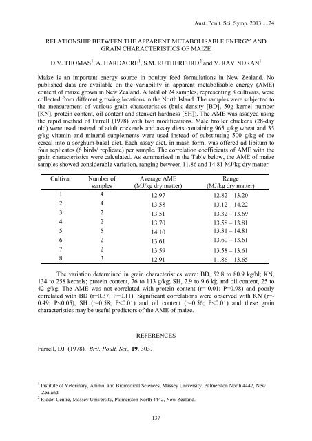 APSS 2013 Proceedings - The University of Sydney