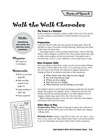 Grammar Games Book vF - Scholastic