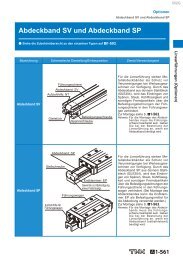 Abdeckband SV und Abdeckband SP