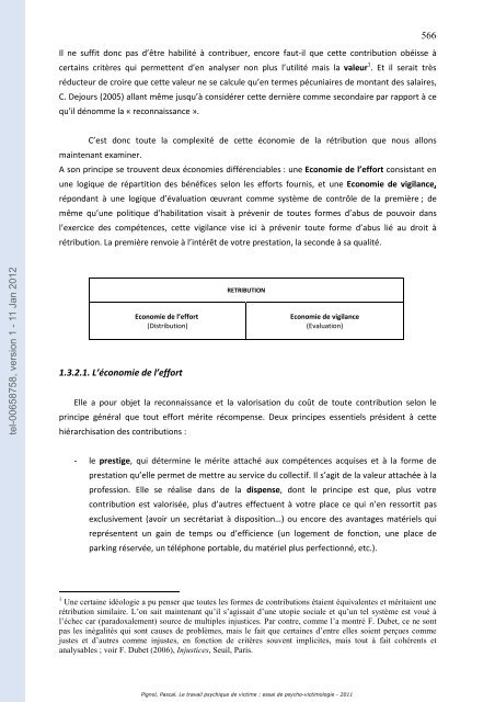 Le travail psychique de victime: essai de psycho-victimologie