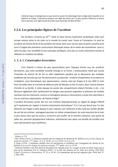 Le travail psychique de victime: essai de psycho-victimologie