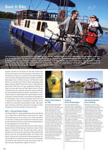 Seite 60 bis 61 "Boot & Bike" - Kuhnle-Tours