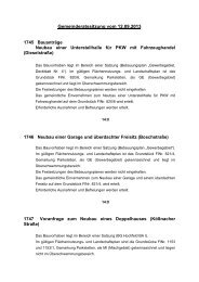 Gemeinderatssitzung vom 12.09.2013 - Gemeinde Parkstetten