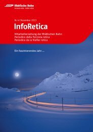 InfoRetica (aktuelle Ausgabe) - RhB
