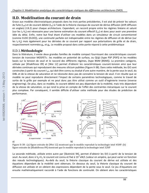 Développement de modèles pour l'évaluation des performances ...