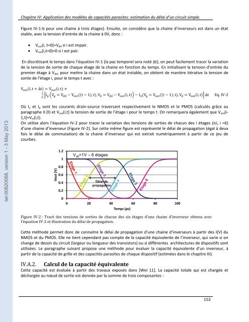 Développement de modèles pour l'évaluation des performances ...