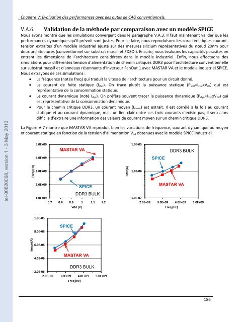 Développement de modèles pour l'évaluation des performances ...