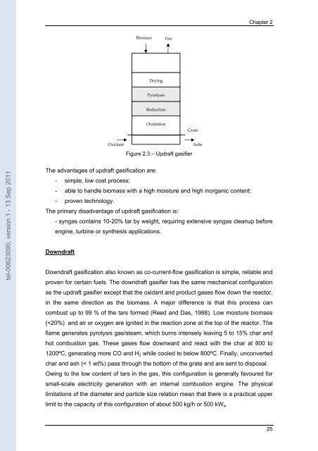 Etude de la combustion de gaz de synthèse issus d'un processus de ...