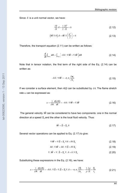 Etude de la combustion de gaz de synthèse issus d'un processus de ...